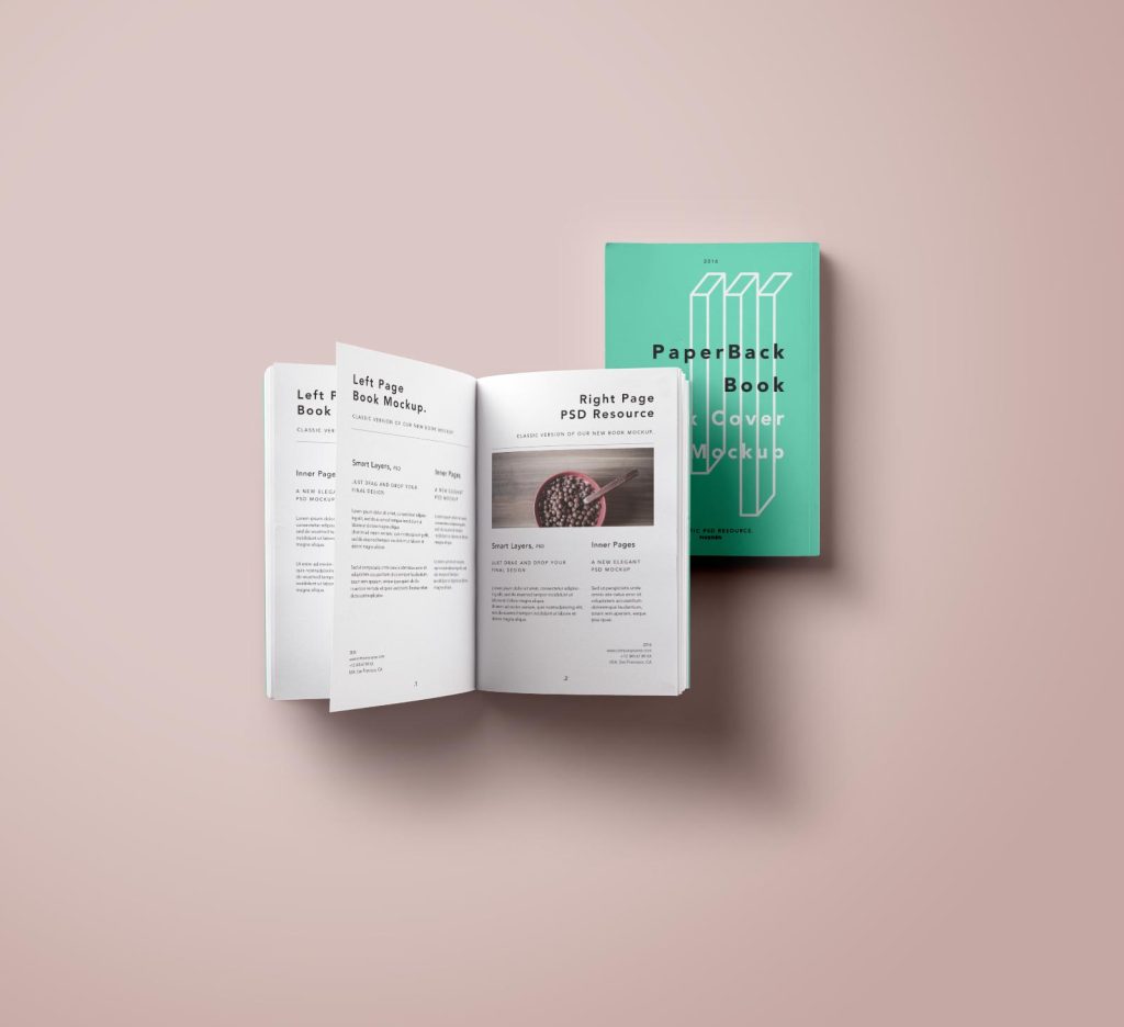 Paperback Book Mockup Vol 2 1024x936